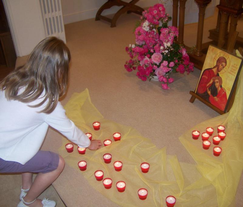 enfants chapelle