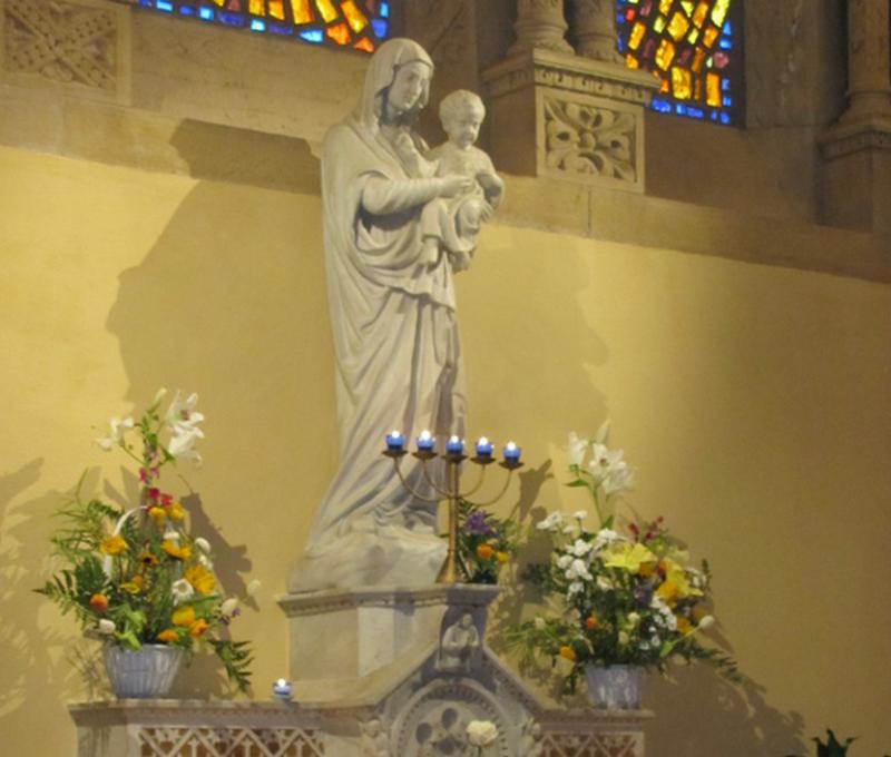 Vierge marie Paray-le-Monial